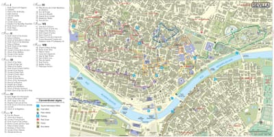 Sevilla mapa turístic